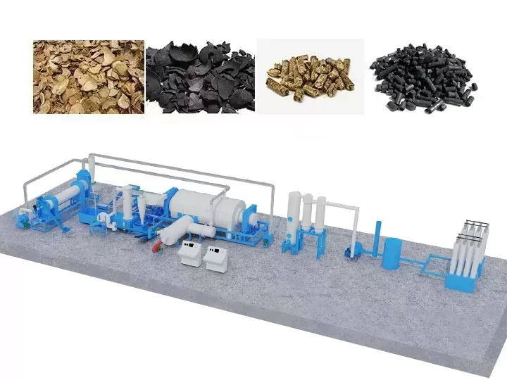 Charcoal Production Line