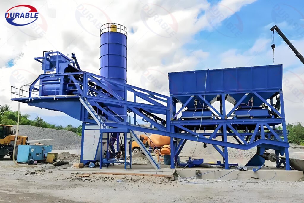 Mobile Concrete Batching Plant