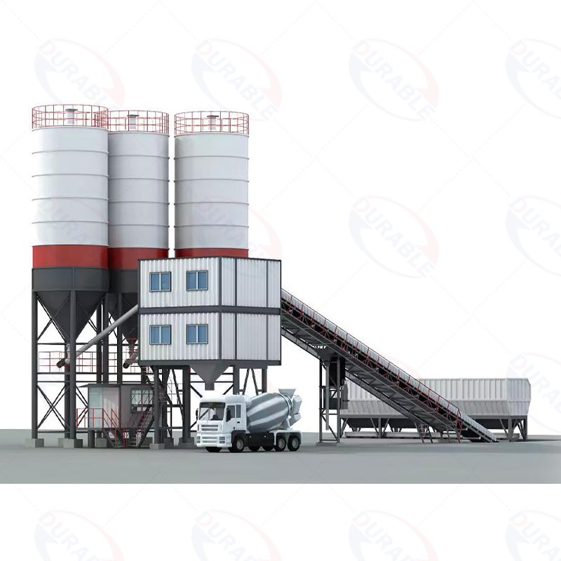 Stationary Concrete Batching Plant