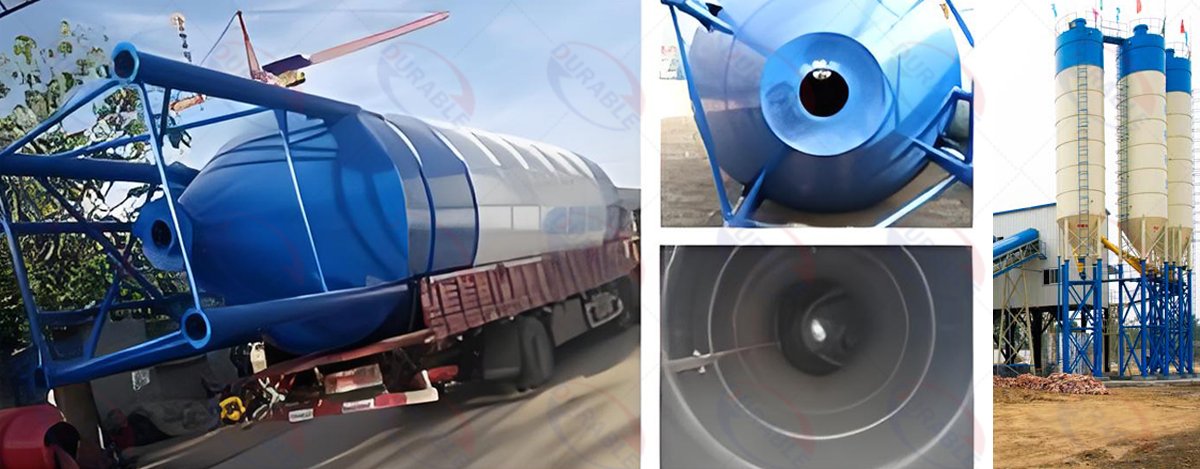 Transportation and installation of bolted silos