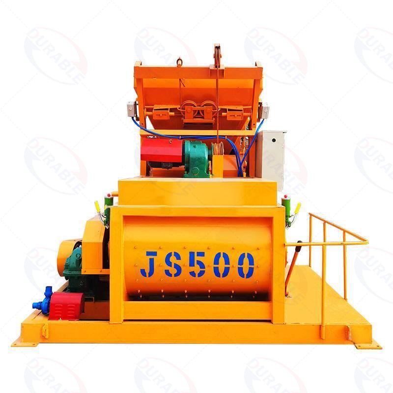 Twin Shaft Concrete Mixer