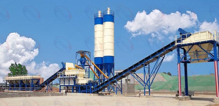 concrete mixing plant