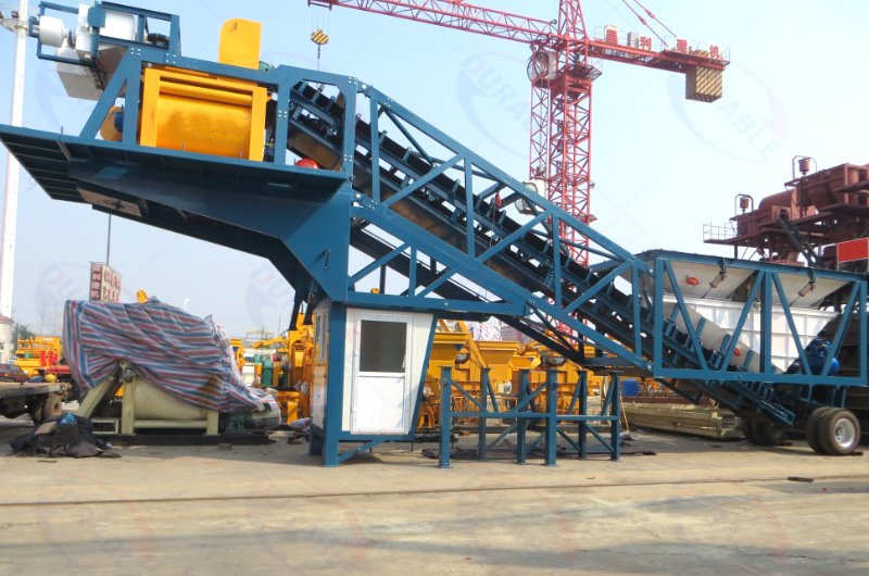 mobile concrete batching plant capacity selection
