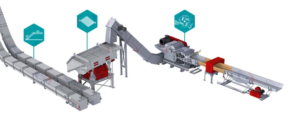Drum chipper process