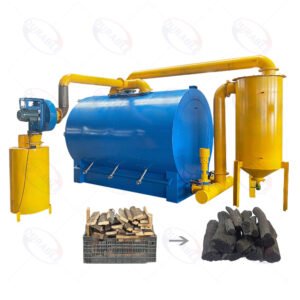 Horizontal Charcoal Carbonization Furnace