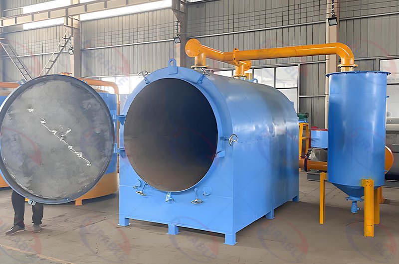 Horizontal Charcoal Carbonization Furnace
