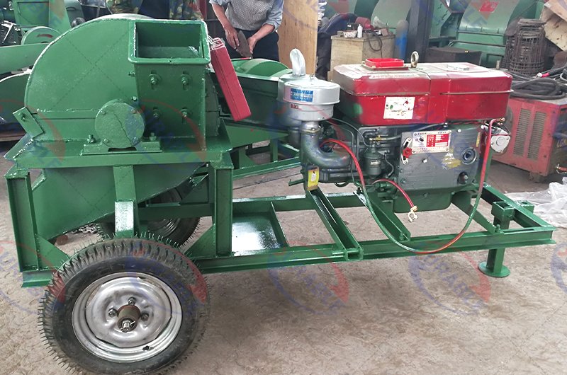 Mobile Diesel Disc Wood Chipper