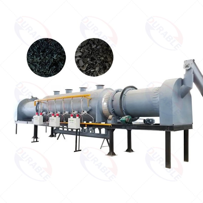 Rotary Drum Biomass Carbonization Furnace
