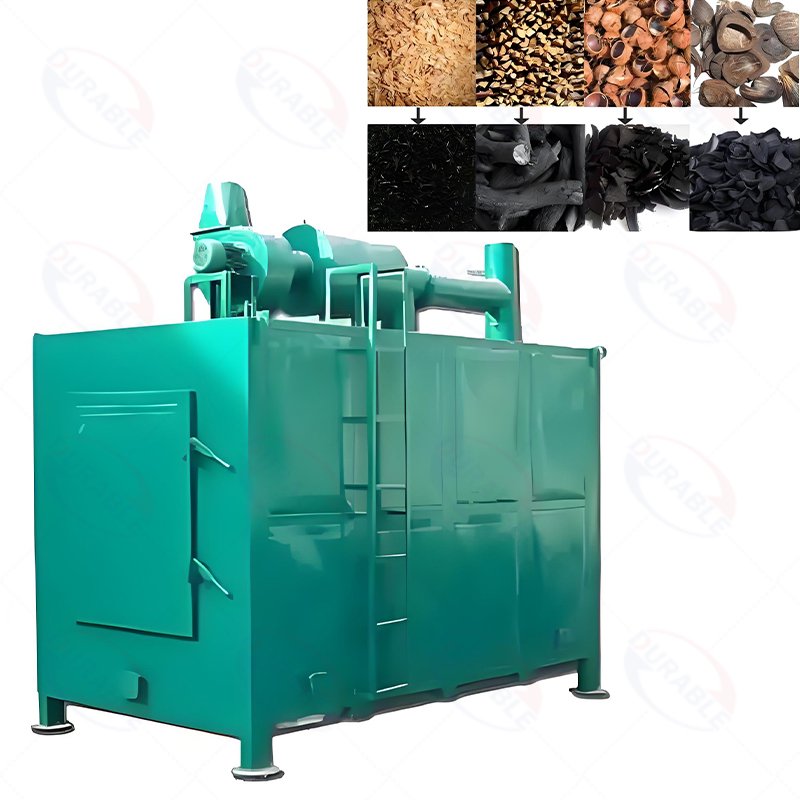 Square Continuous Biomass Carbonization Furnace