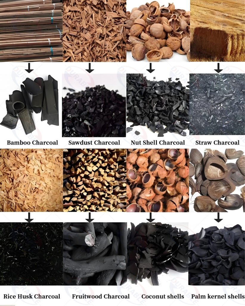Square continuous biomass carbonization furnace application materials