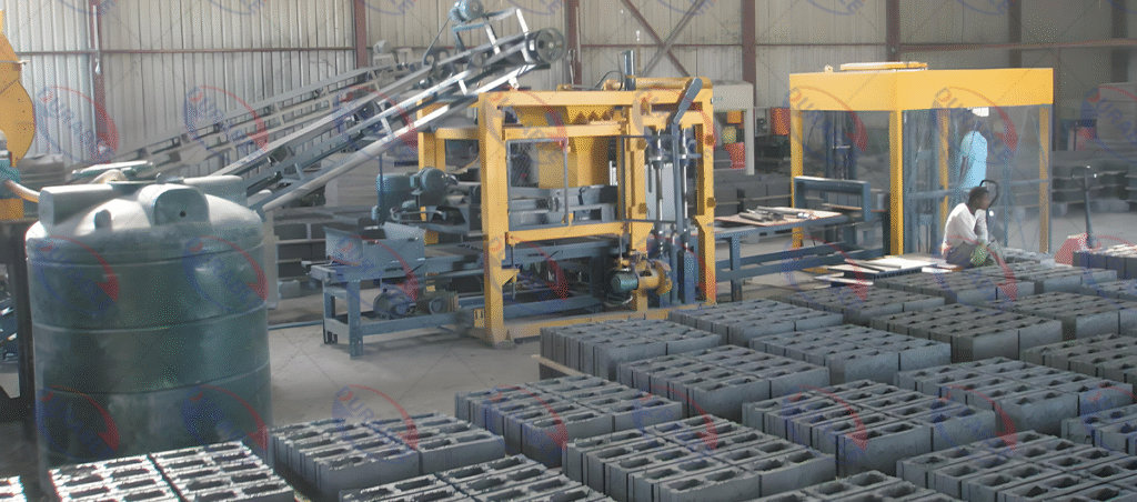 1-block-molding-machine