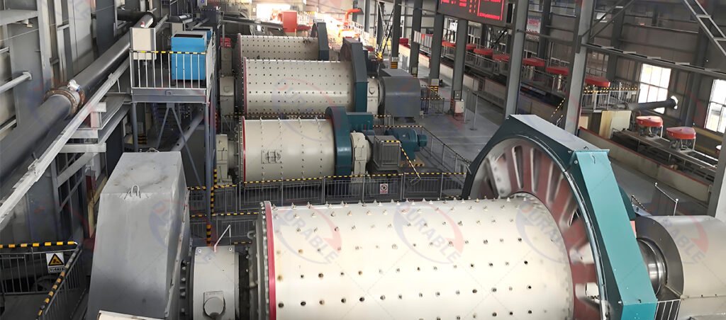 Ball mill beneficiation site
