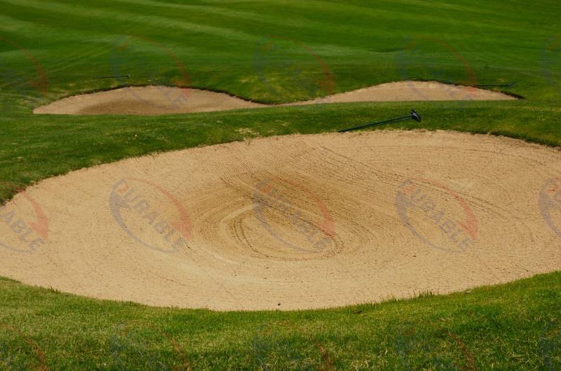 Drying sand for golf course bunkers