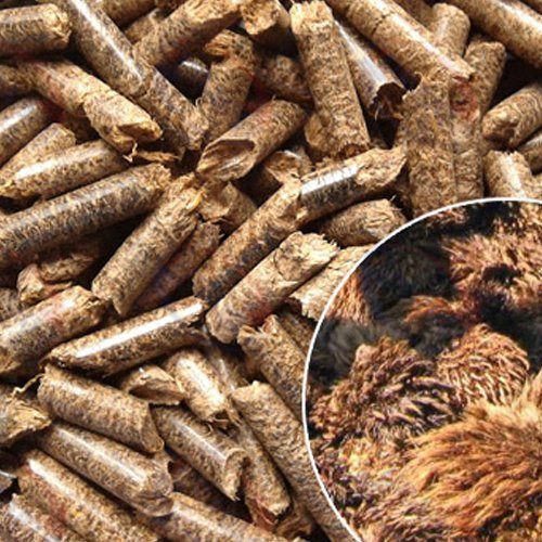 Palm biomass pellets