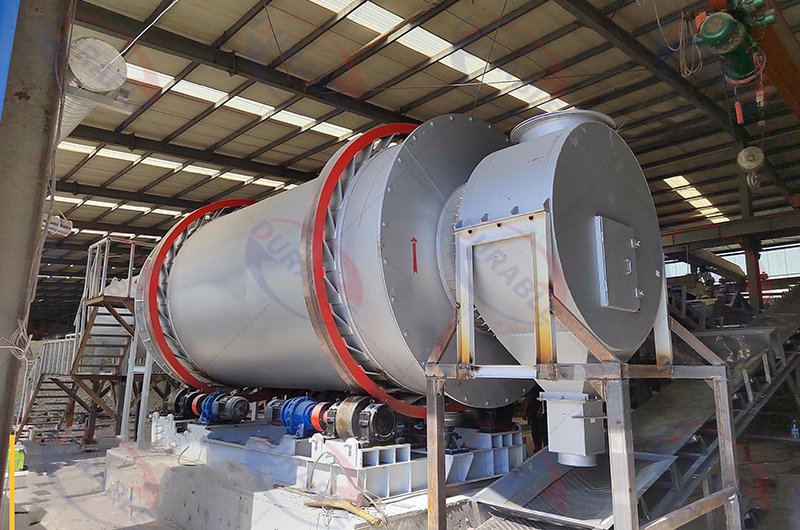 Triple Pass Rotary Drum Dryer
