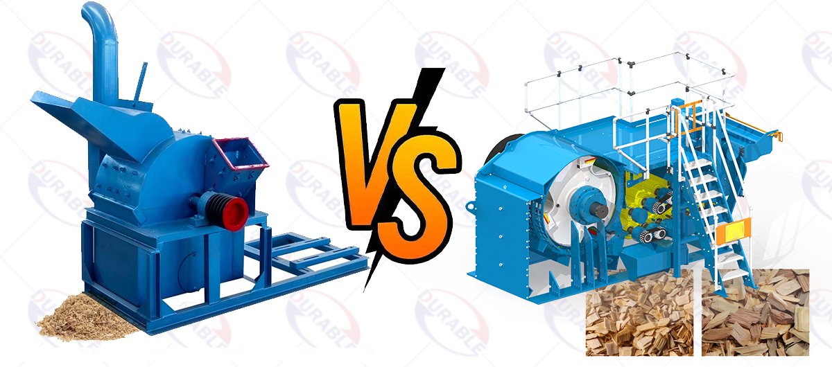 Wood crusher vs wood chipper