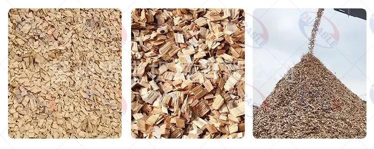 wood chips production