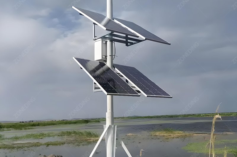 Silica sand is used to make solar panels