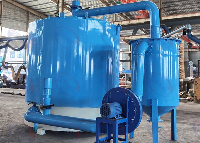 Vertical carbonization furnace