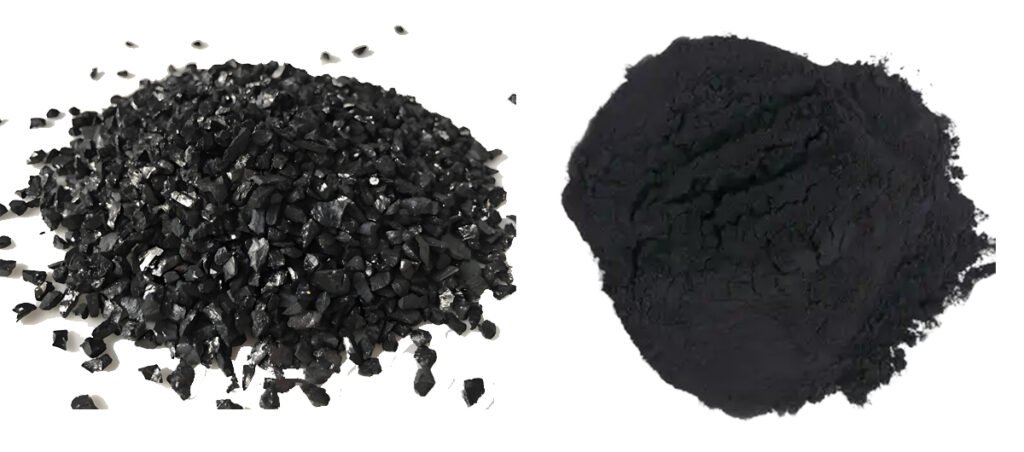 Coal of different moisture and fineness
