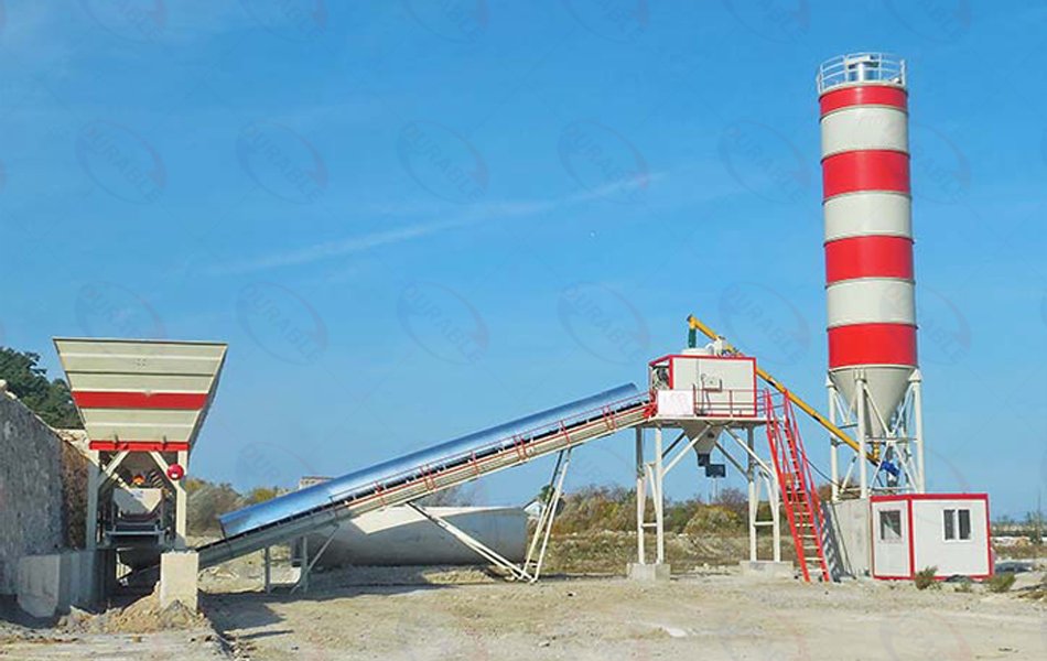 Dry Mix Concrete Batching Plant