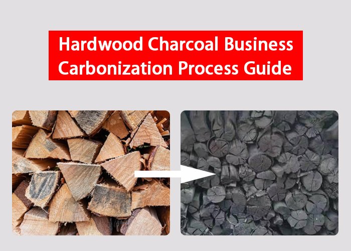 Efficient Hardwood Charcoal Carbonization: Step...