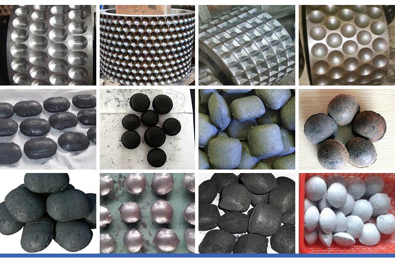 Finished product from the roller press