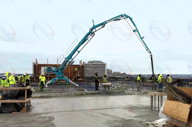 Stationary Concrete Boom Pumps
