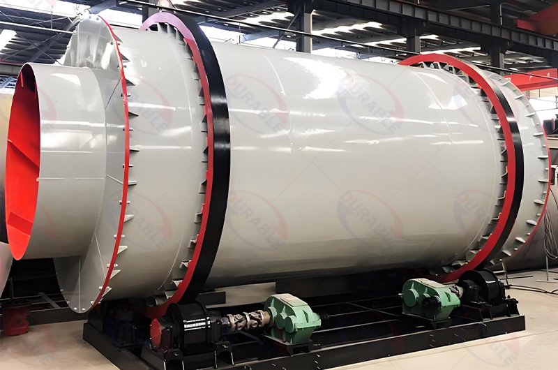 Three-cylinder rotary dryer