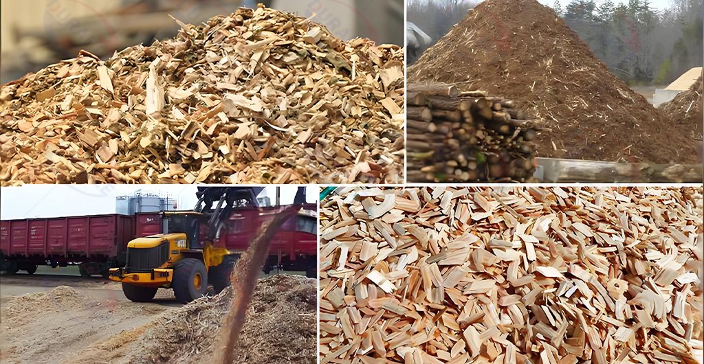 Wood waste shredding