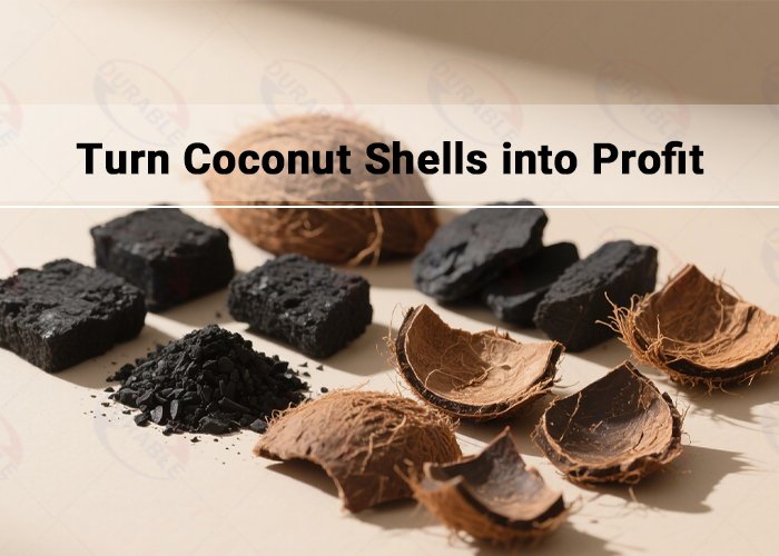 How to Make Charcoal Briquettes from Coconut Sh... How to Make Charcoal Briquettes from Coconut Sh...