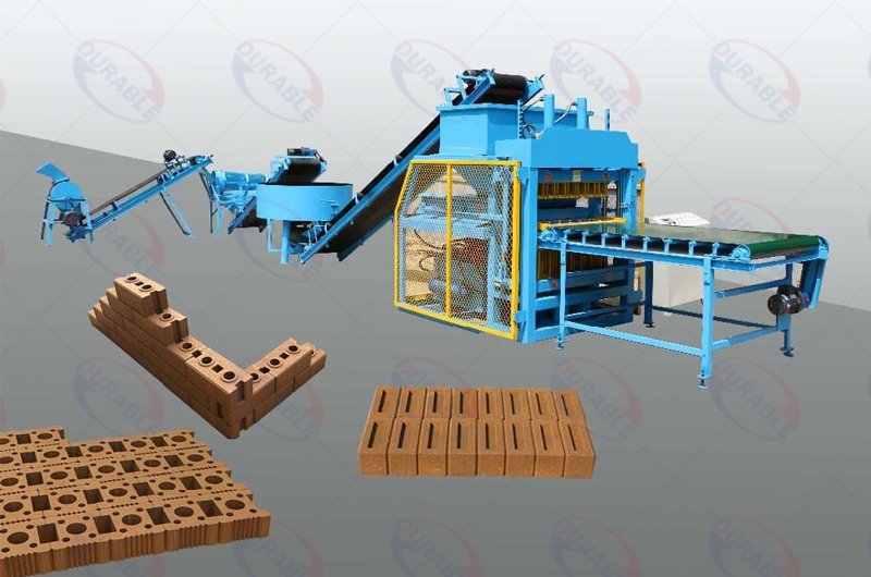 Interlocking Brick Machine