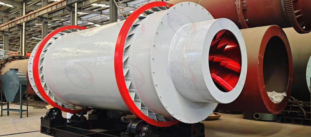 Three-pass sand dryer