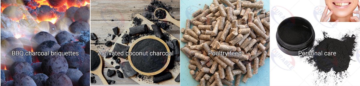 Uses of coconut charcoal briquettes