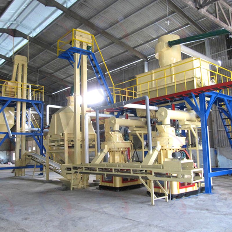 Biomass Pellet Production Site