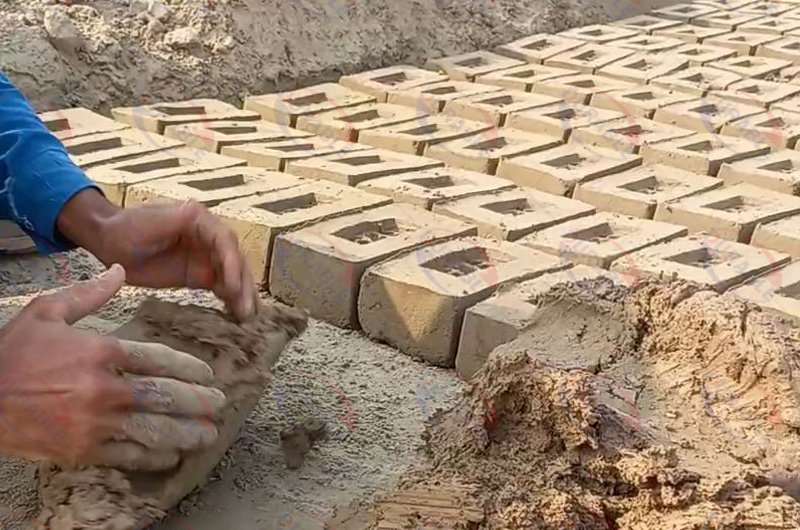 Handmade Brick Production Site