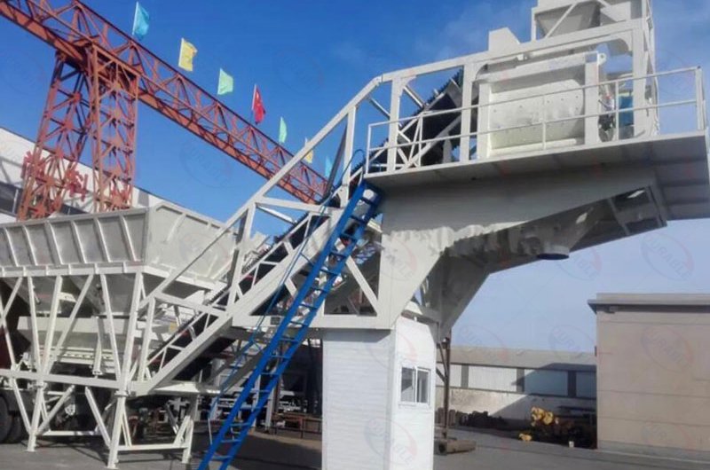 Mobile Wet‑mix Concrete Batching Plant