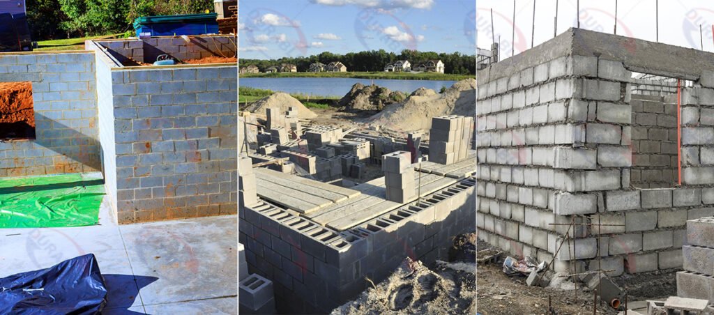 Housing Construction with Concrete Blocks
