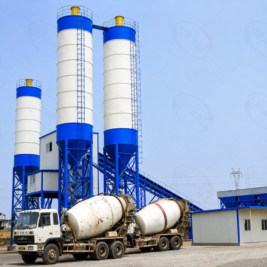 Industrial Concrete Batching System Line