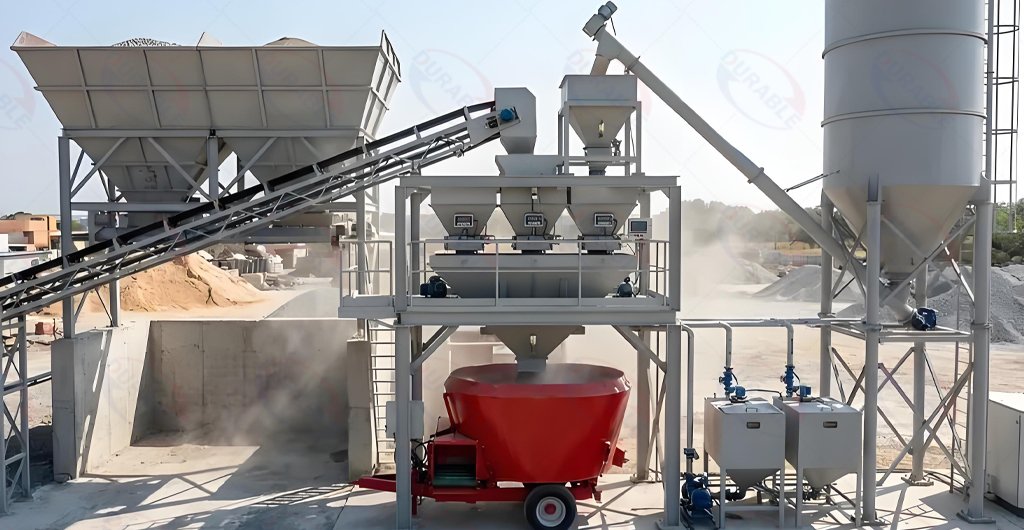 Batching plant weighing system