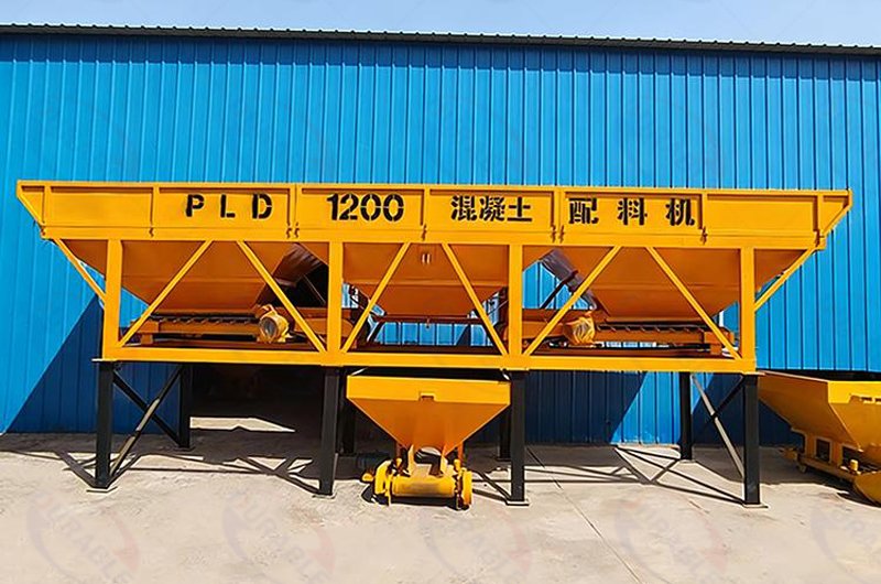 Bin Aggregate Batching Machine