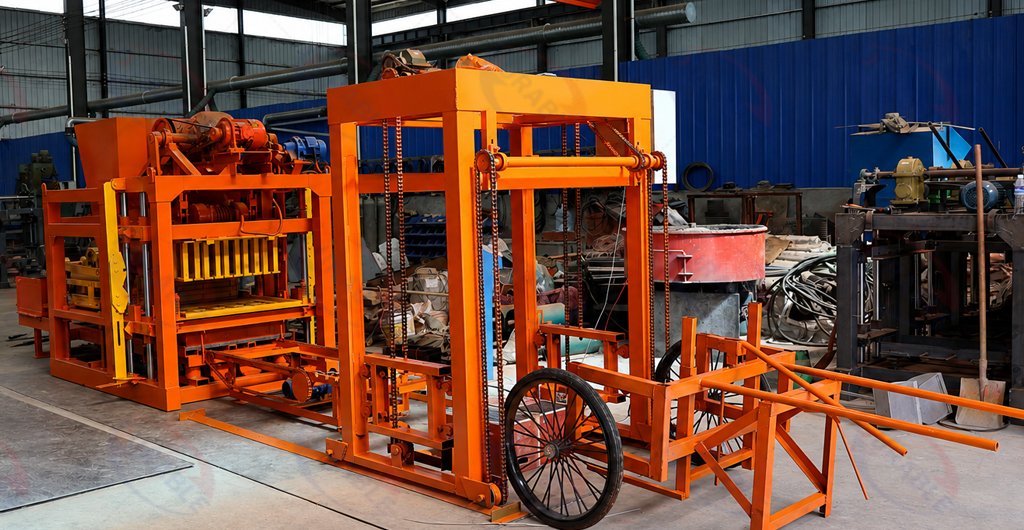 Brick-making machine factory
