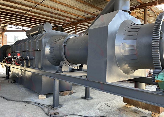Continuous carbonization furnace