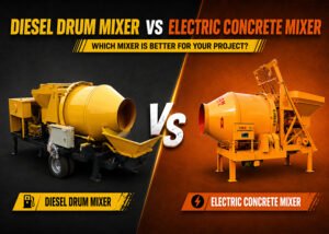 Diesel Drum Mixer vs Electric Concrete Mixer: W...