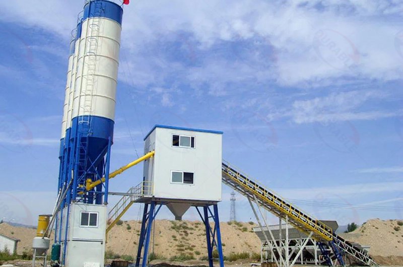 HZS90 Fixed Concrete Batching Plant