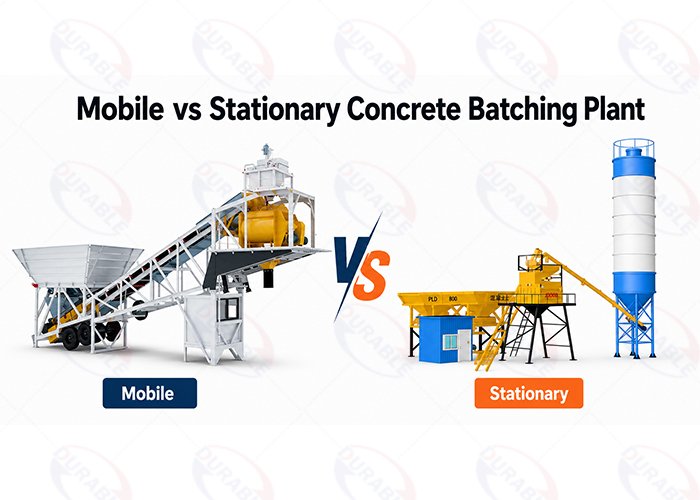 Mobile vs Stationary Concrete Batching Plant: W... Mobile vs Stationary Concrete Batching Plant: W...