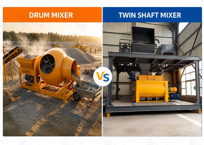 Twin Shaft Mixer vs Drum Mixer: Which Is Better? Twin Shaft Mixer vs Drum Mixer: Which Is Better?