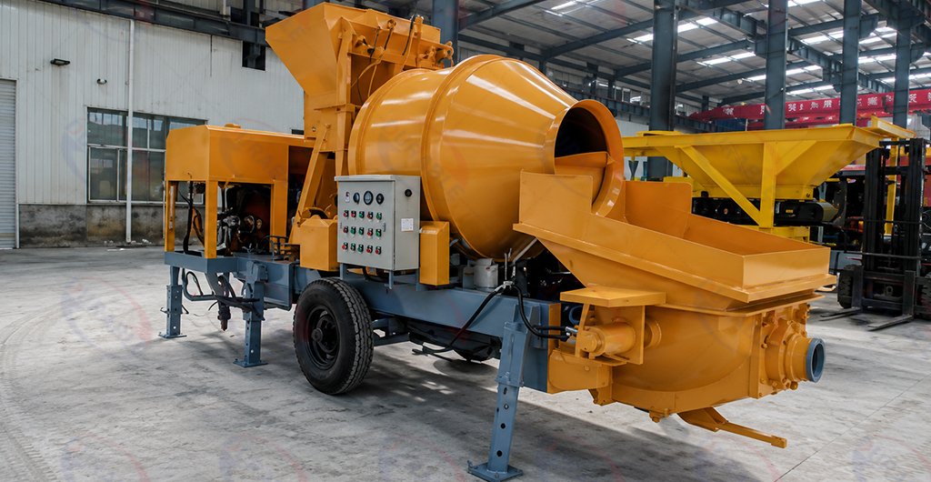 Diesel-concrete-mixer