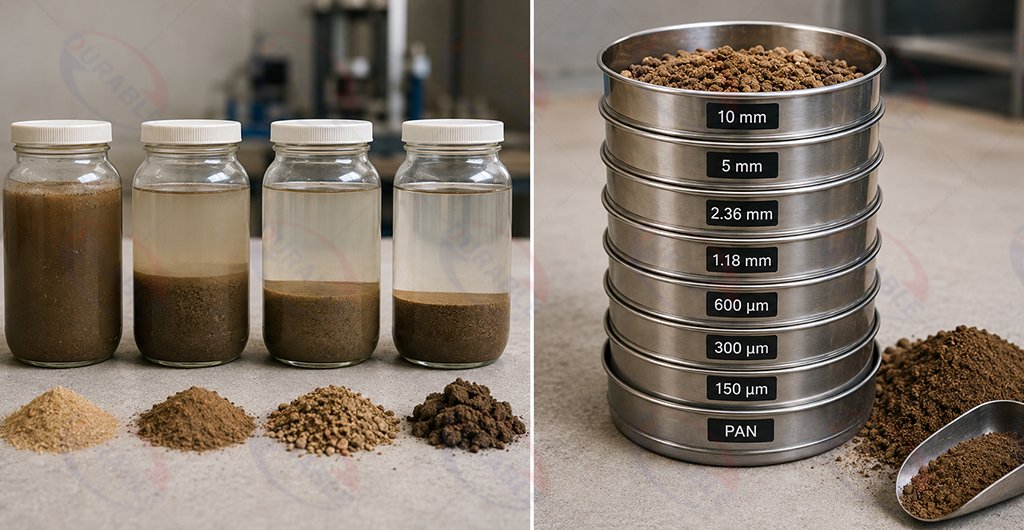 Soil testing for compressed earth block production