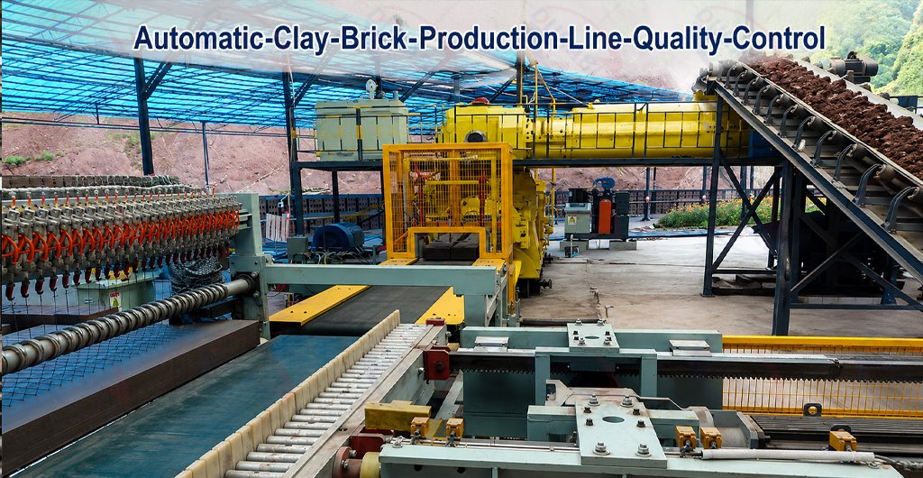 Automatic clay brick production line with forming and conveying equipment